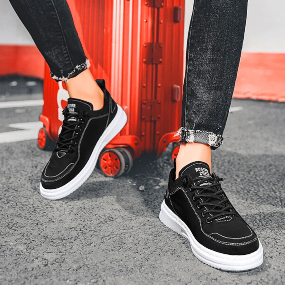 LEVARO™ | PREMIUM LEDER KOMFORT SNEAKER