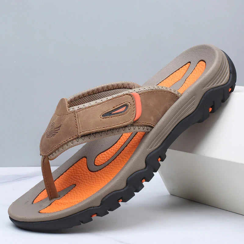 LANGFORD™ | PREMIUM KOMFORT-LEDER-SANDALEN