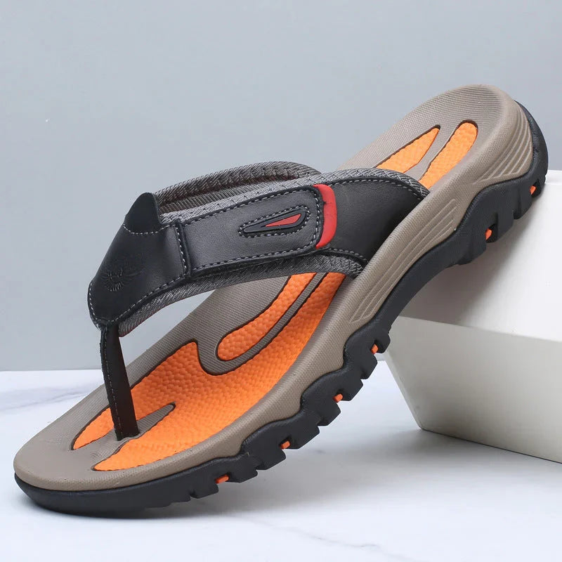 LANGFORD™ | PREMIUM KOMFORT-LEDER-SANDALEN