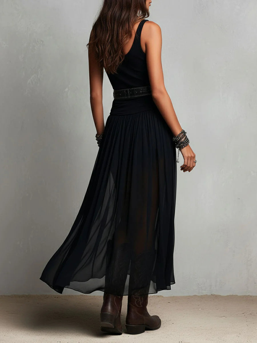 Spódnica Lyndsay™ Maxi Dress z paskiem