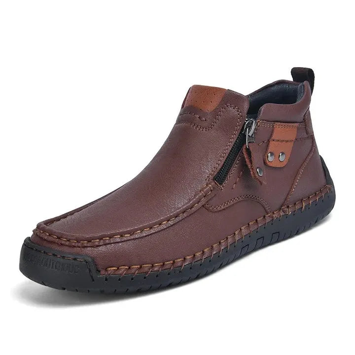 SAVONTI™ | BERGEN LEDER CHELSEA BOOTS
