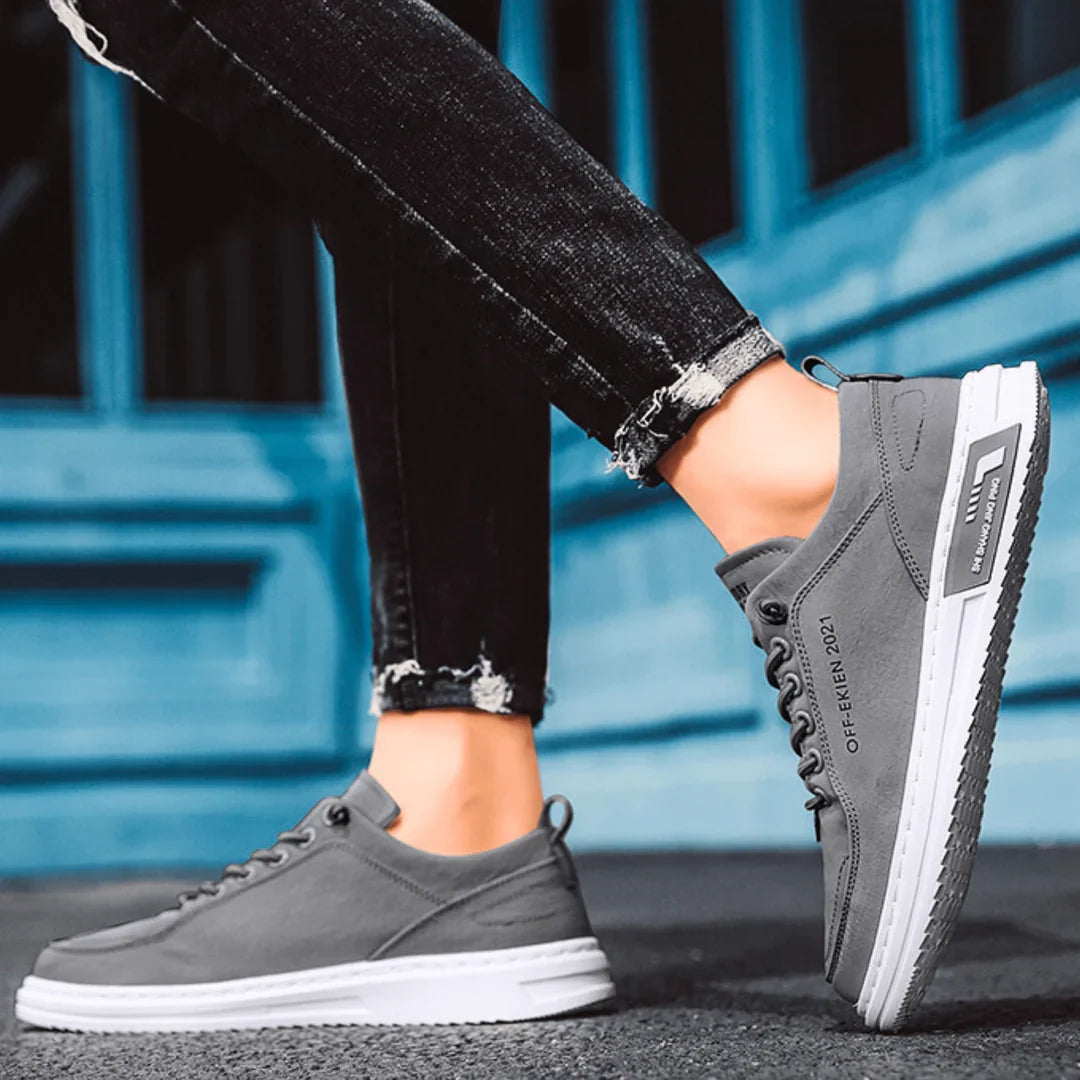 LEVARO™ | PREMIUM LEDER KOMFORT SNEAKER