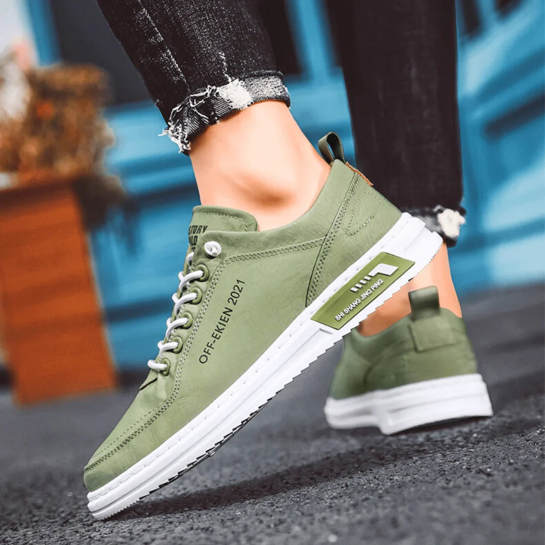 LEVARO™ | PREMIUM LEDER KOMFORT SNEAKER