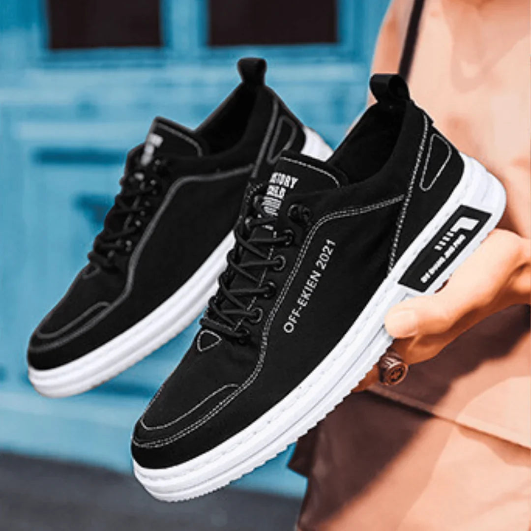 LEVARO™ | PREMIUM LEDER KOMFORT SNEAKER